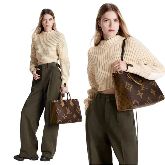 BRAND NEW! LOUIS VUITTON LV REVERSE MONOGRAM M45321 OnTheGo MM - Picture 11 of 16